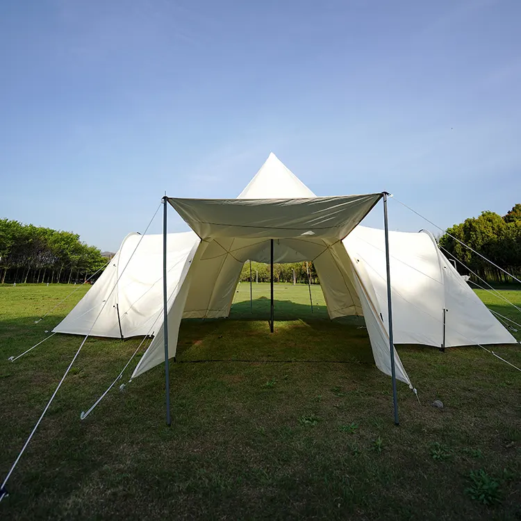 大容量の屋外キャンプテント
